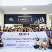 Libatkan BEM Fakultas Psikologi UAD Terima Kunjungan Fakultas Psikologi Universitas Bhayangkara Jakarta Raya untuk Lakukan Muhibah dan Kerja Sama